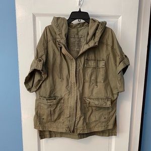 Army Green AE Short Sleeve Jacket